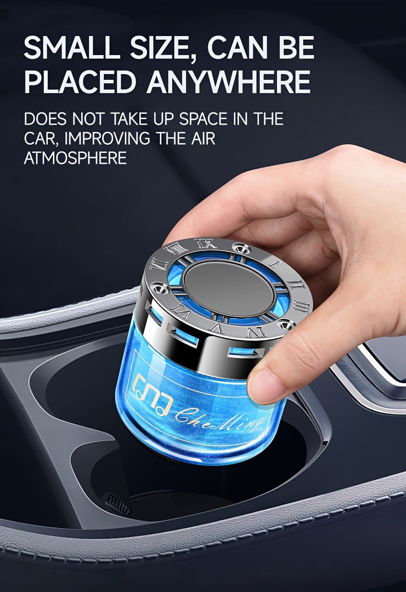 Car Cologne Jasmine High-End Car Interior Solid Balm Long Lasting Light Fragrance for Men, Car Air Freshener